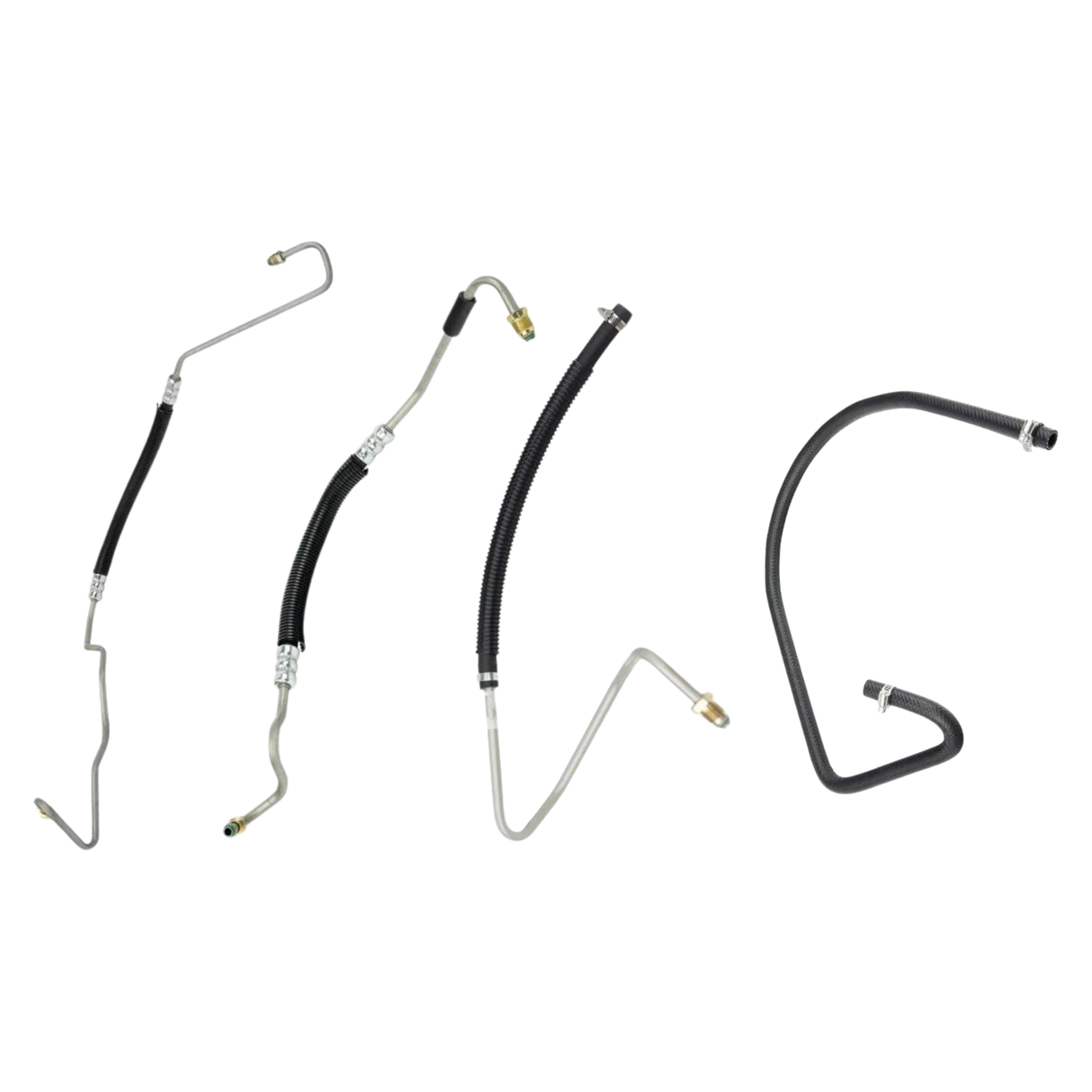 2007-2010 Duramax Power Steering Line Hose Kit (DMAX-PSL-0110BG+DMAX-PSL-0110PB+DMAX-PSL-0110RBP+DMAX-PSL-0710GB)