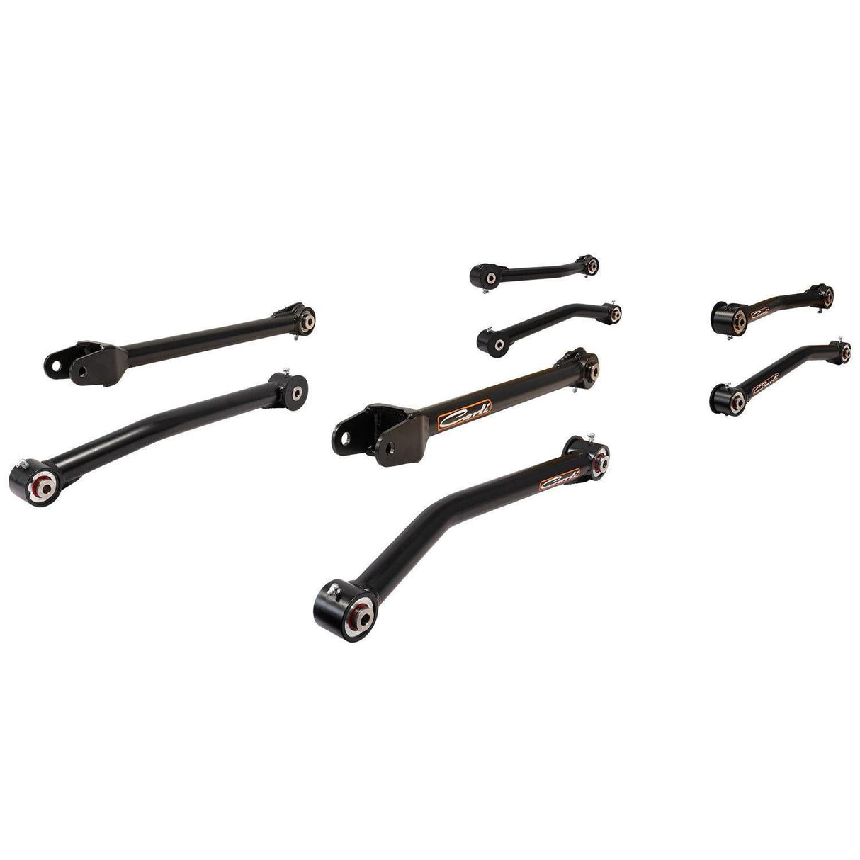 2007-2017 Wrangler Control Arm Kit w/ 2.5-3" Lift (CS-JKCA-07-KIT)-Control Arm Kit-Carli Suspension-Dirty Diesel Customs