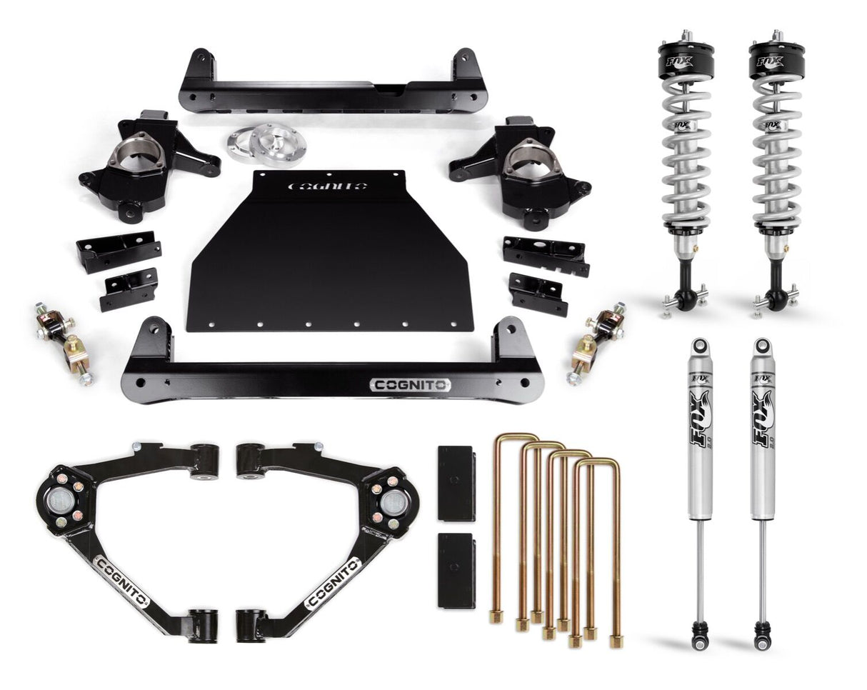 2007-2018 GM 1500 6" Performance Lift Kit W/ Fox 2.0 Shocks (210-P0960)-Lift Kit-Cognito Motorsports-Dirty Diesel Customs