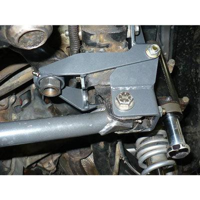 2007-2018 Jeep Front Track Bar w/ Sector Shaft Brace (8069-04)-Track Bar Bracket-Synergy MFG-Dirty Diesel Customs
