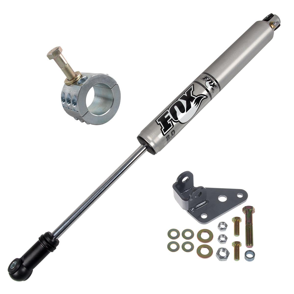 2007-2018 Jeep JK Fox High-Mount Stabilizer Relocation Kit (8007-03)-Steering Stabilizer-Synergy MFG-Dirty Diesel Customs