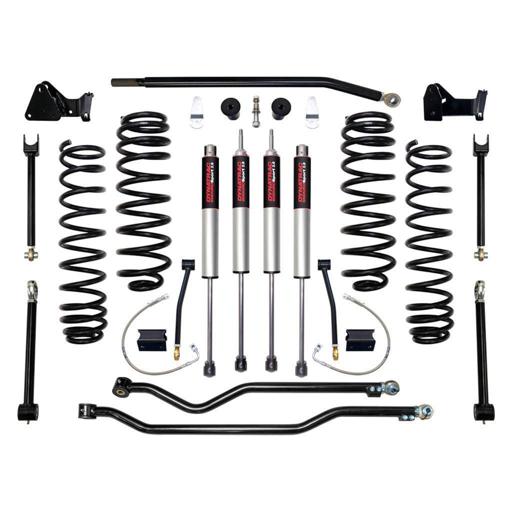 2007-2018 Wrangler 4.5" Suspension Lift System (JK45-1X5310-L2)-Lift Kit-DynaTrac-Dirty Diesel Customs