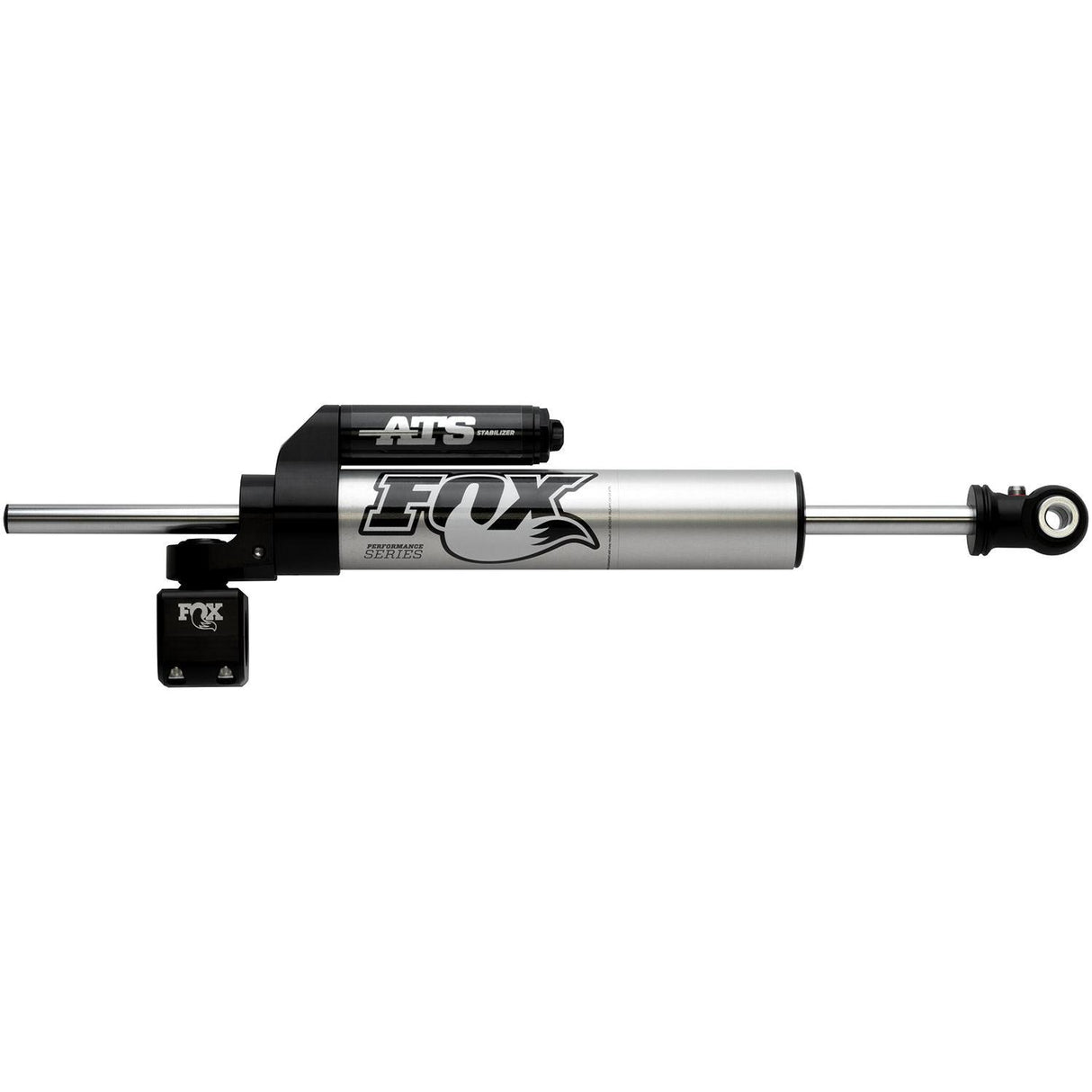 2007-2018 Wrangler Performance Series 2.0 Adjustable Through Shaft Stabilizer (983-02-070)-Steering Stabilizer-FOX-Dirty Diesel Customs