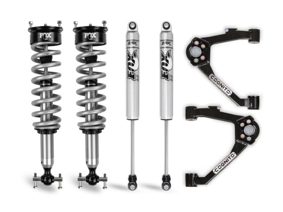 2007-2020 GM 1500 3" Performance Leveling Kit W/ Fox 2.0 Performance Series Coilover & Monotube Shocks (210-P0957)-Leveling Kit-Cognito Motorsports-Dirty Diesel Customs