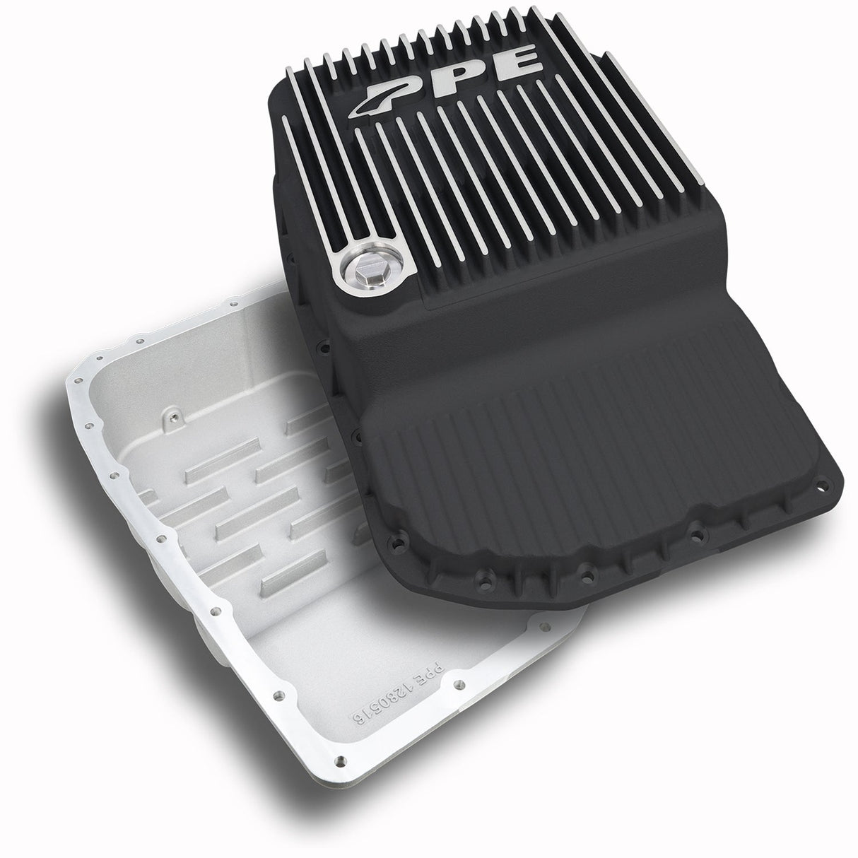 2007-2020 GMC W/ 6L80 HD Cast Aluminum Transmission Pan (128051600)-Transmission Pan-PPE-Dirty Diesel Customs