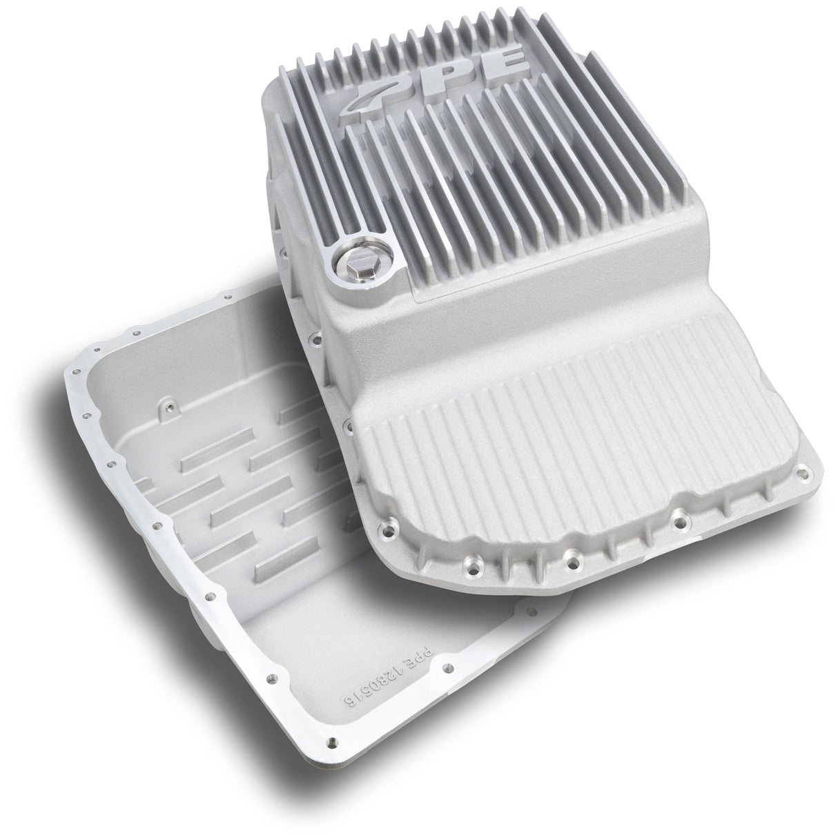 2007-2020 GMC W/ 6L80 HD Cast Aluminum Transmission Pan (128051600)-Transmission Pan-PPE-Dirty Diesel Customs