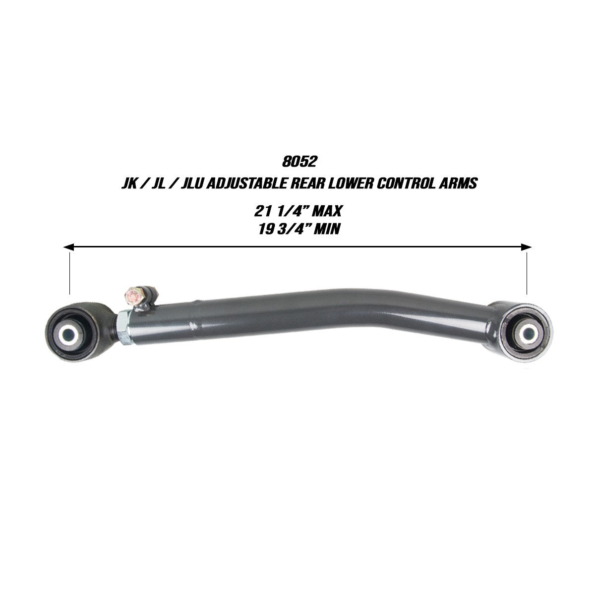 2007-2024 Jeep Adjustable Rear Lower Control Arms (8052)-Lower Control Arms-Synergy MFG-Dirty Diesel Customs