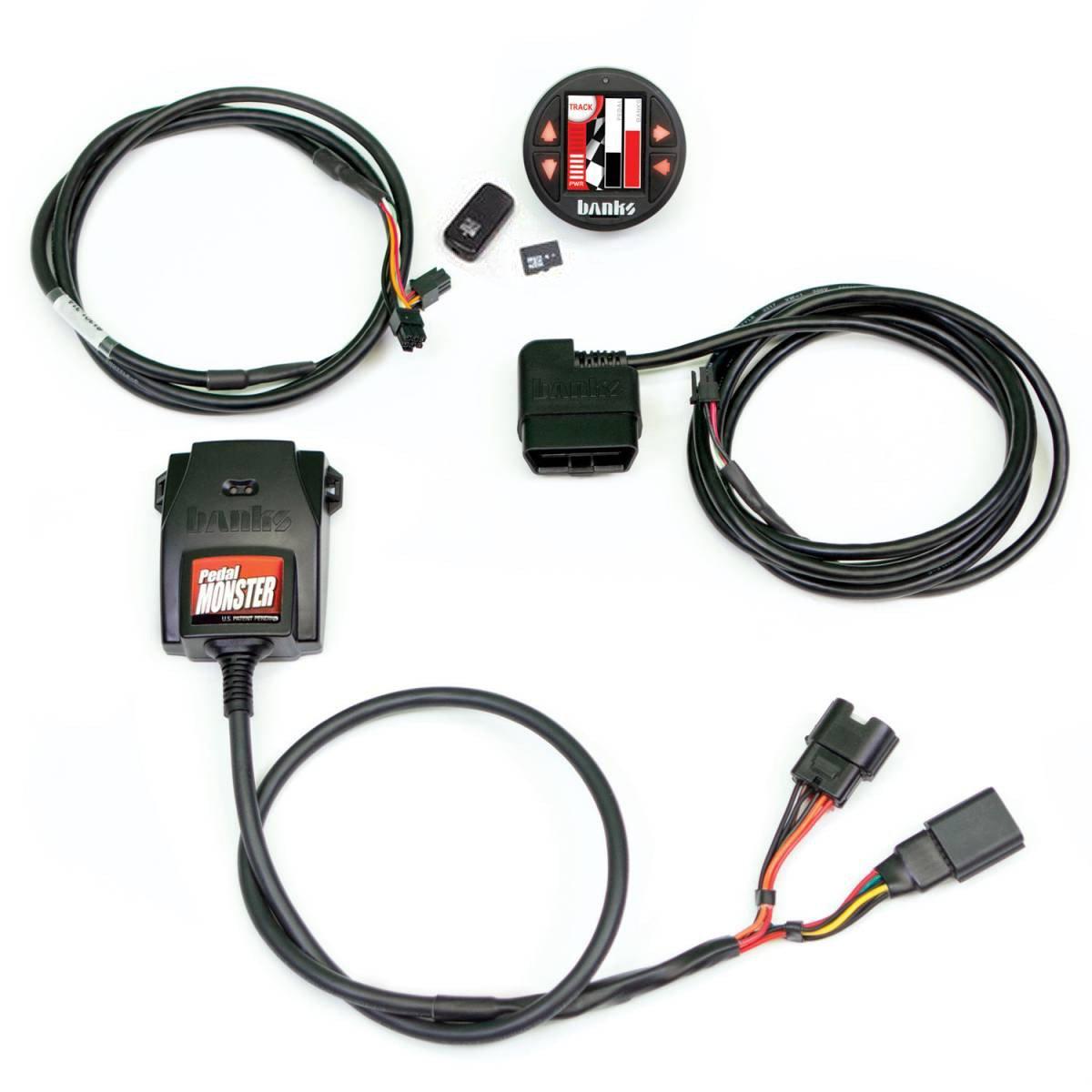 2007-2025 Cummins/Duramax/Powerstroke/Ecodiesel PedalMonster w/ iDash (64312-P)-Throttle Sensitivity Booster-Banks Power-Dirty Diesel Customs