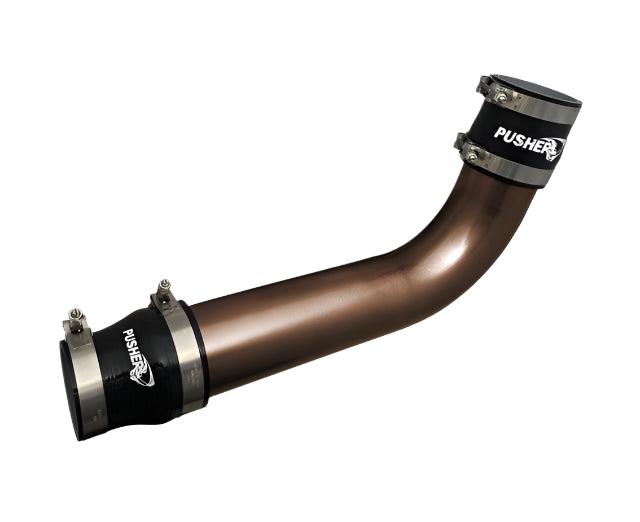 2007.5-2009 Cummins 3.5" Mega Driver-side Intercooler Tube (PDC0709BT)-Intercooler Piping-Pusher-PDC0709BT_Z-Dirty Diesel Customs
