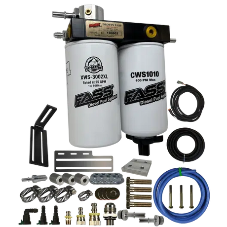 2007.5-2009 Cummins Drop-In Series Diesel Fuel System (DIFSRAM3001)-Filtration System-Fass Fuel Systems-Dirty Diesel Customs
