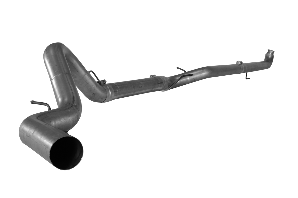 2007.5-2010 Duramax 4" Downpipe Back Exhaust - No Muffler (431011 / 432011)-Downpipe Back Exhaust System-Mel's Manufacturing-432011-Dirty Diesel Customs