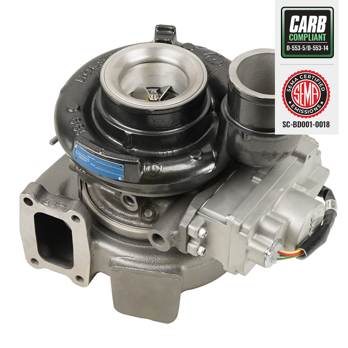 2007.5-2012 Cummins HE351 BD Screamer Turbo (1045770)-Stock Turbocharger-BD Diesel-Dirty Diesel Customs