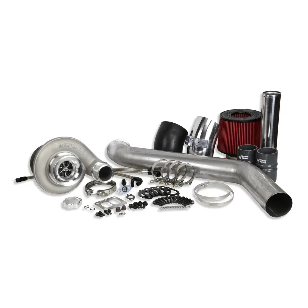 2007.5-2012 Cummins S400 Turbo Kit w/ Manifold (C0709648390C2GK)-Turbo Kit-Smeding Diesel LLC-Dirty Diesel Customs