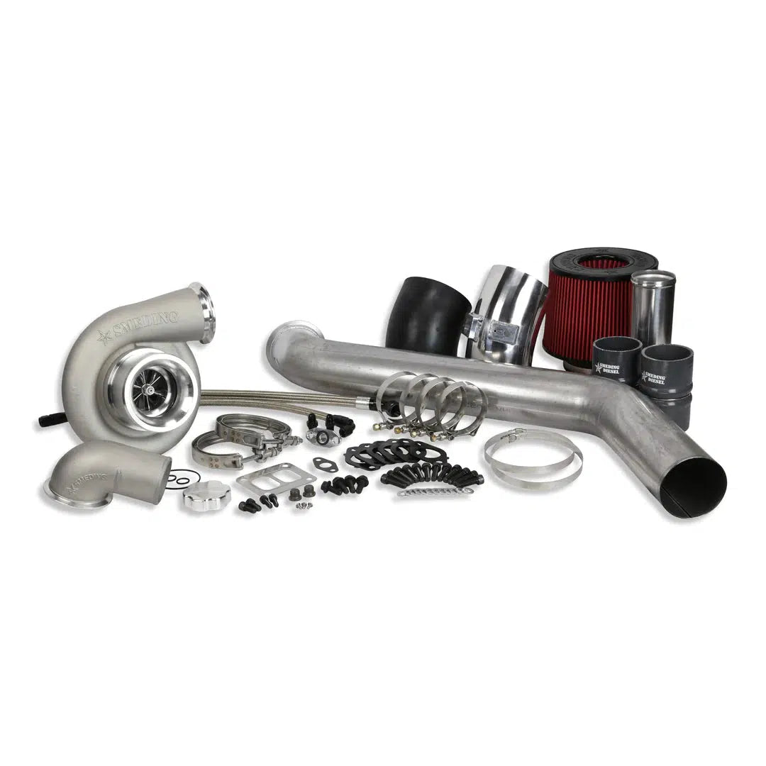 2007.5-2012 Cummins S400 Turbo Kit w/ Manifold (C0709648390C2GK)-Turbo Kit-Smeding Diesel LLC-Dirty Diesel Customs