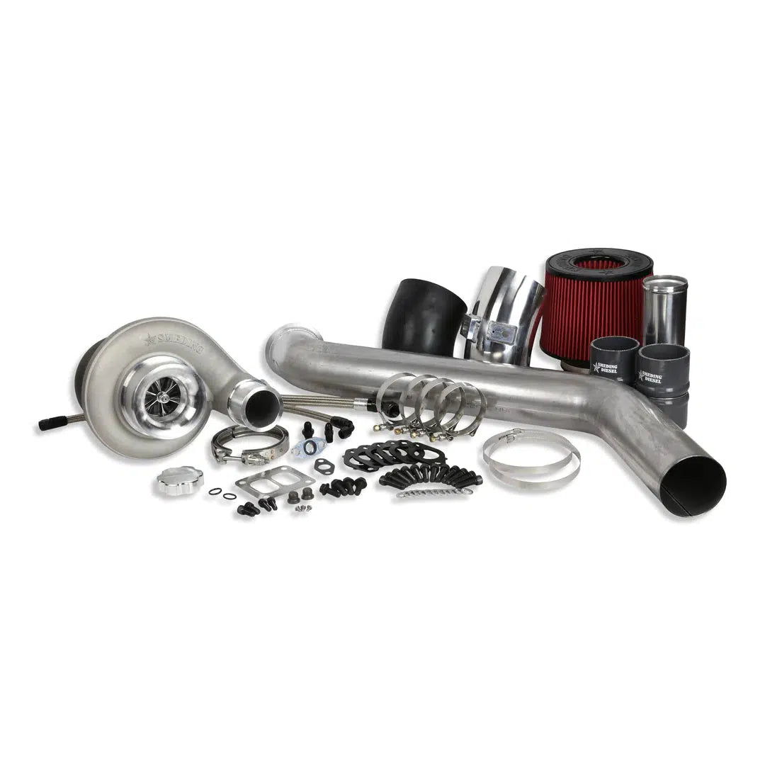 2007.5-2012 Cummins S400 Turbo Kit w/ Manifold (C0709648390C2GK)-Turbo Kit-Smeding Diesel LLC-Dirty Diesel Customs