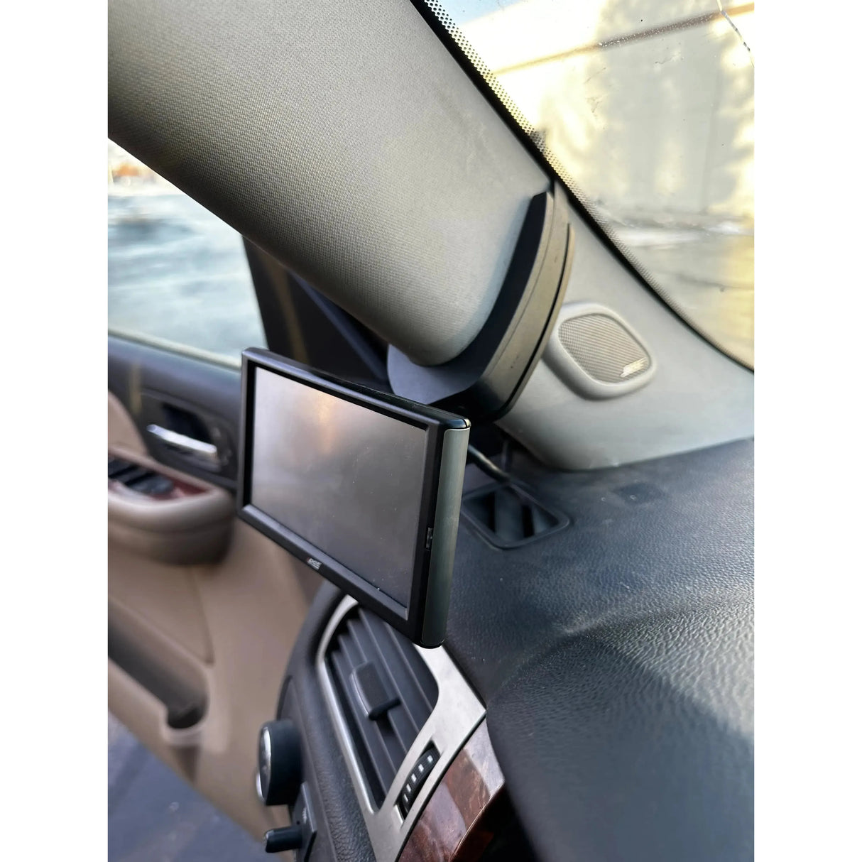 2007.5–2014 Duramax CTS3 Pillar Display Mount (28603)-Interior Mounts-Edge Products-Dirty Diesel Customs