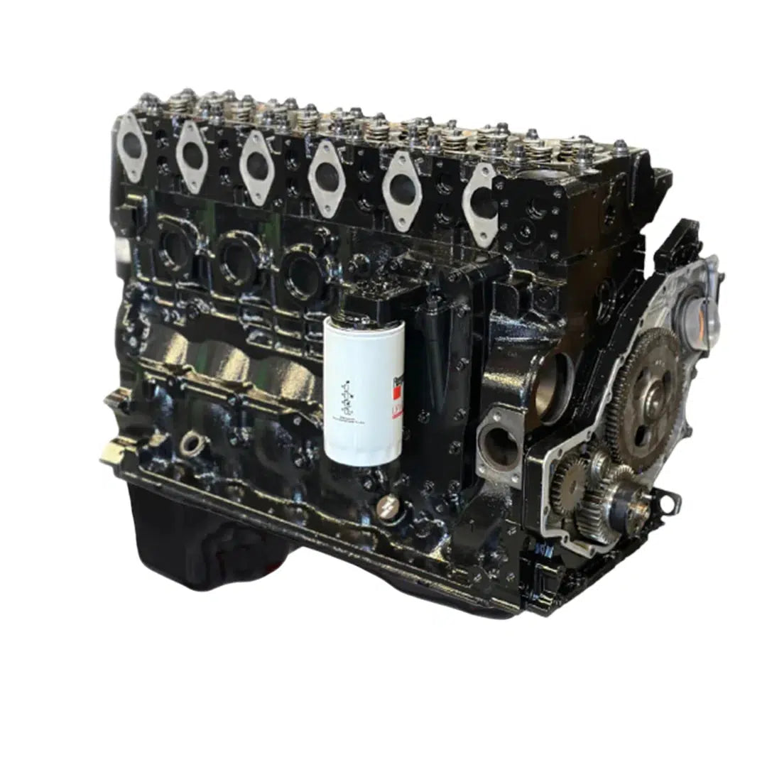 2007.5-2018 Cummins CR Stock Long Block Engine W/ ARP Head Studs (PDM-67STKLB-EHS)-Engine Block-Industrial Injection-Dirty Diesel Customs