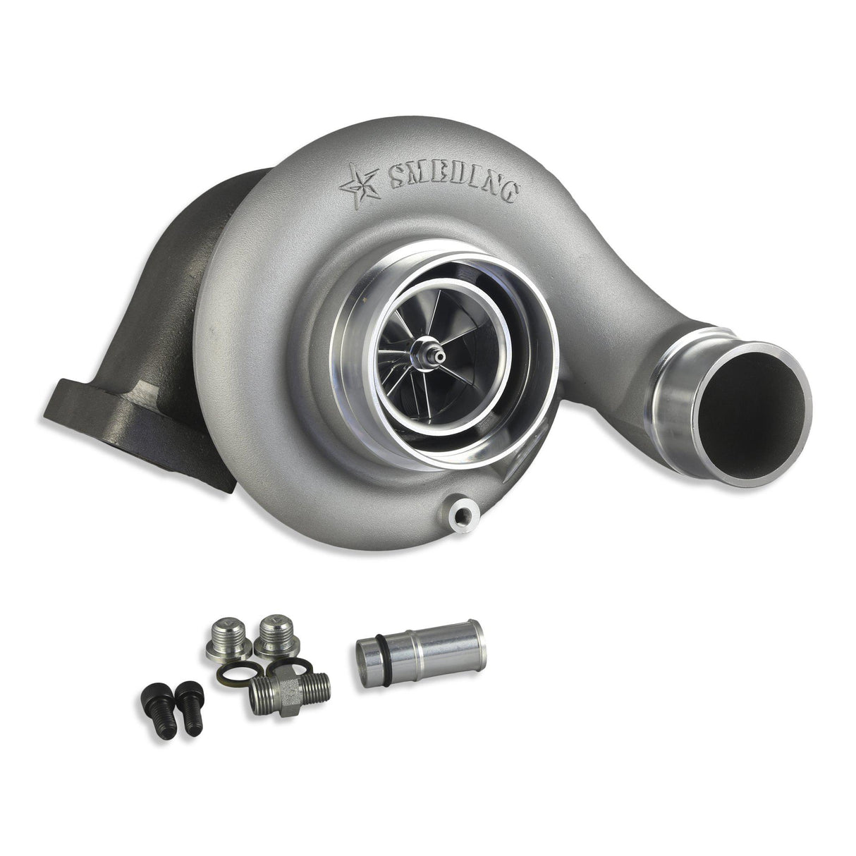 2007.5-2018 Cummins S300 Direct Non-VGT Replacement Turbocharger (C6762STDRT)-Stock Turbocharger-Smeding Diesel LLC-Dirty Diesel Customs