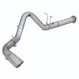 2007.5-2019 Duramax 4" Cat-Back Exhaust Kit 304 SS W/ Polished Tip (117010350)-Exhaust Pipe-PPE-Dirty Diesel Customs