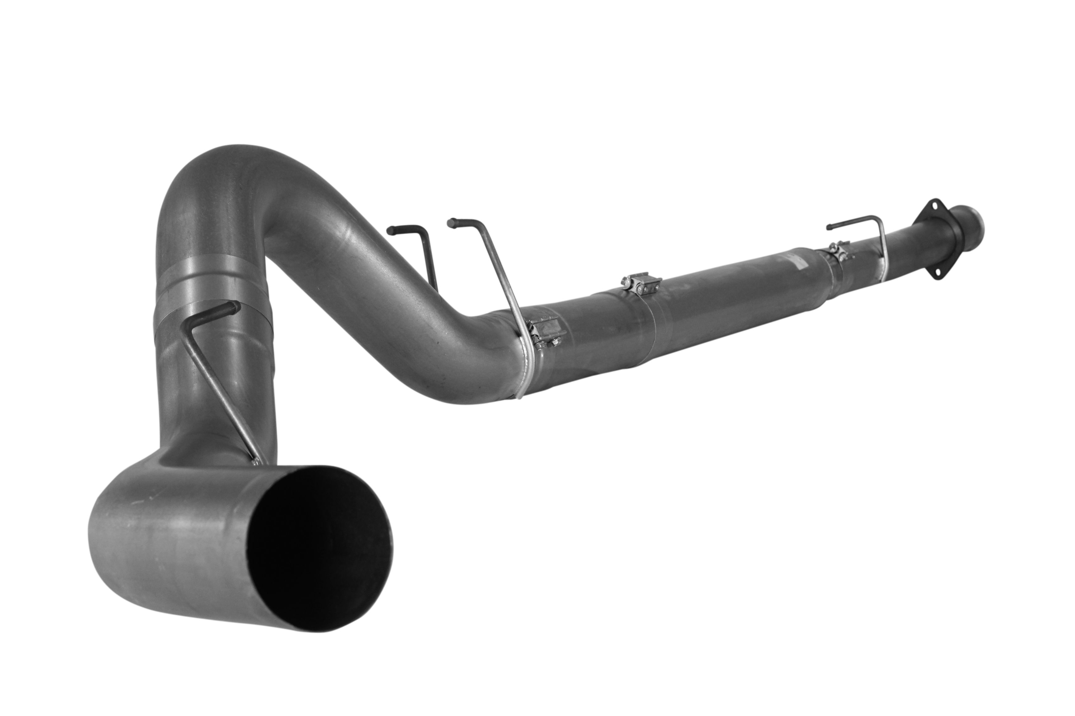2008-2010 Powerstroke 4" Downpipe Back Race Exhaust - No Muffler (421007 / 422007)-Downpipe Back Exhaust System-Mel's Manufacturing-421007-Dirty Diesel Customs