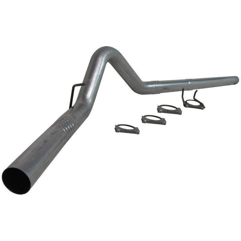 2008-2010 Powerstroke 4" Filter Back Exhaust System - No Muffler (S6242P)-Filter Back Exhaust System-MBRP-Dirty Diesel Customs