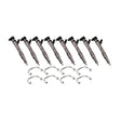 2008-2010 Powerstroke Injector Set - Custom Super Mental (DDPFD64-SM)-Performance Injectors-Dynomite Diesel-Dirty Diesel Customs