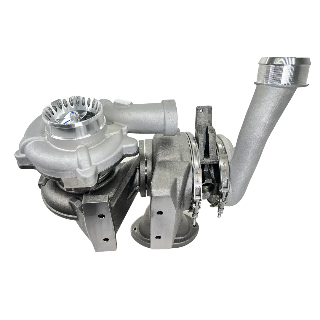 2008-2010 Powerstroke KC Fusion Compound Turbochargers (Stage 1 High Pressure & Stage 1 & 2 Low Pressure) (302448)-Stock Turbocharger-KC Turbos-Dirty Diesel Customs
