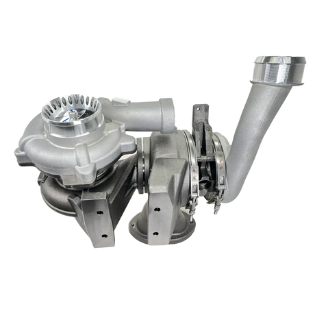 2008-2010 Powerstroke KC Fusion Compound Turbochargers (Stage 1 High Pressure & Stage 1 & 2 Low Pressure) (302448)-Stock Turbocharger-KC Turbos-Dirty Diesel Customs