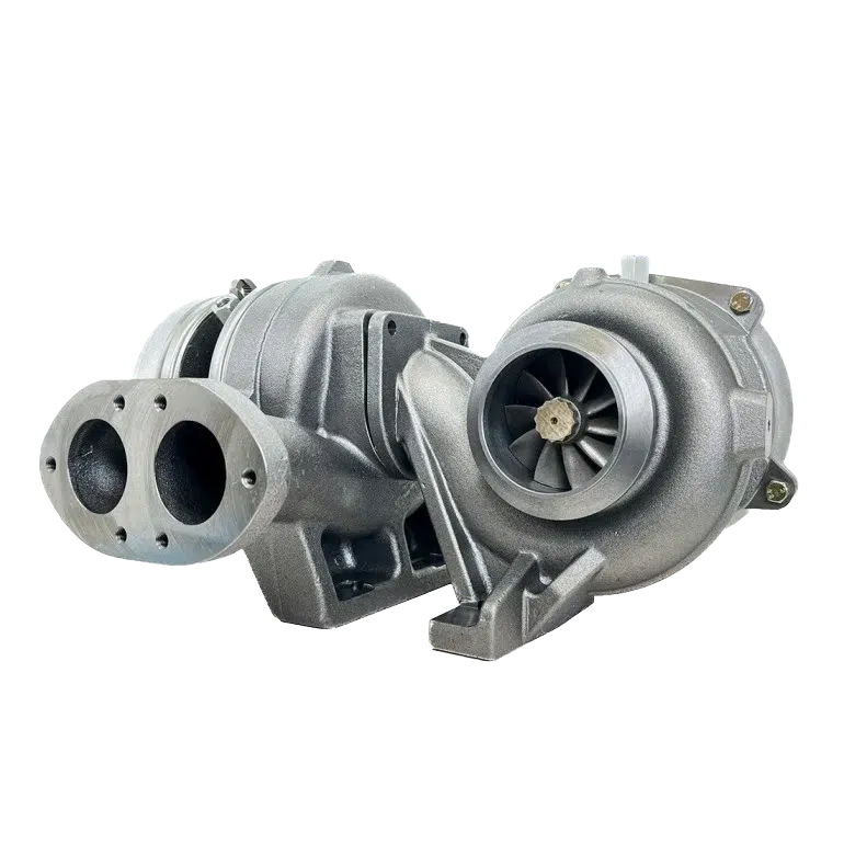 2008-2010 Powerstroke KC Fusion Compound Turbochargers (Stage 1 High Pressure & Stage 1 & 2 Low Pressure) (302448)-Stock Turbocharger-KC Turbos-Dirty Diesel Customs