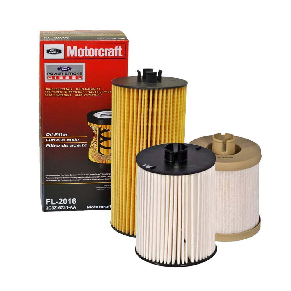 2008-2010 Powerstroke Motorcraft Filter Package-Filter Package-Motorcraft-Dirty Diesel Customs