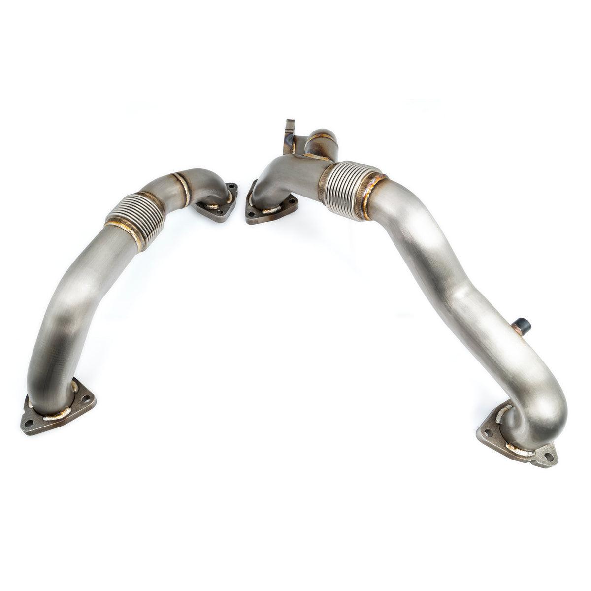 2008-2010 Powerstroke OEM Replacement Up-Pipes (316119508)-Up-Pipes-PPE-Dirty Diesel Customs