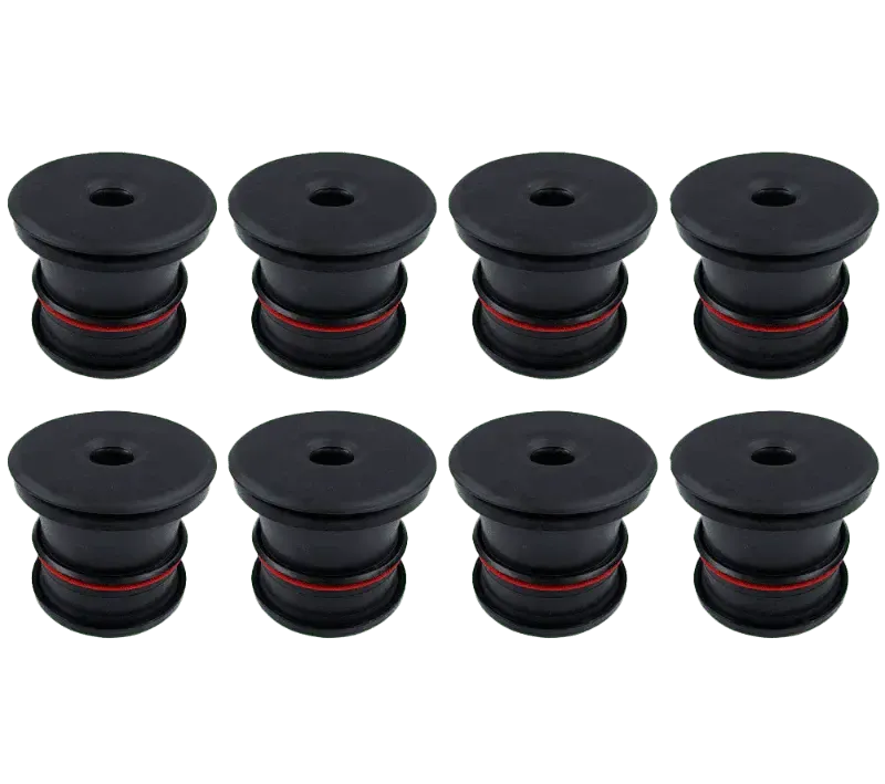 2008-2016 Powerstroke Crew Cab Silicone Body Mount Kit (81-1003)-Body Mounts-S&B Filters-Dirty Diesel Customs