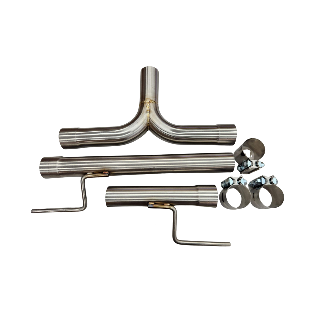 2009-2016 3.0L TDI Muffler Delete (2009-VW-20-MD-Q7)-Delete Pipe-Nat Performance LTD-Dirty Diesel Customs