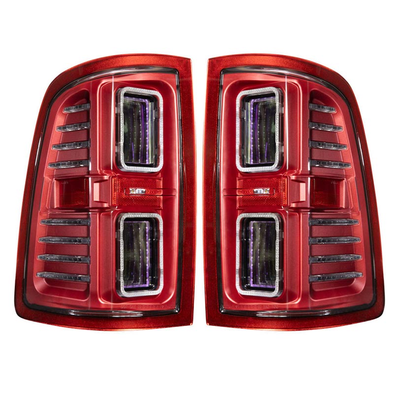 2009-2018 Cummins XB Tail Lights (garage-sale-LF522)-Tail Lights-Morimoto-Dirty Diesel Customs