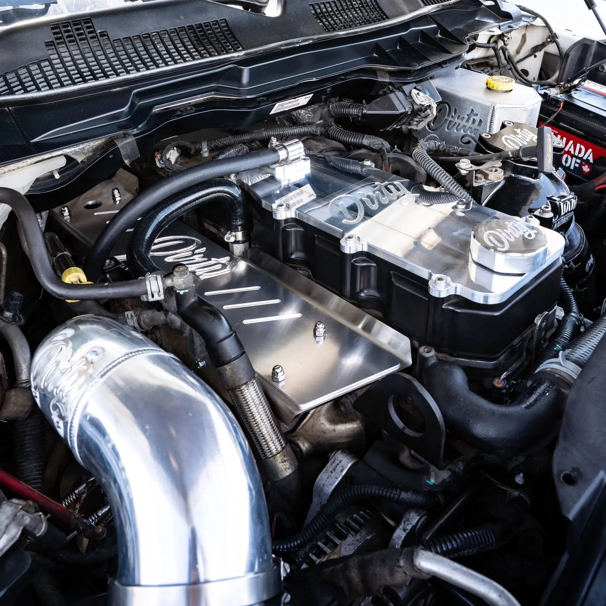 2009-2024 Cummins Exhaust Manifold Heat Shield (I67-EXH-A148)-Heat Shield-Dirty Diesel Customs-Dirty Diesel Customs