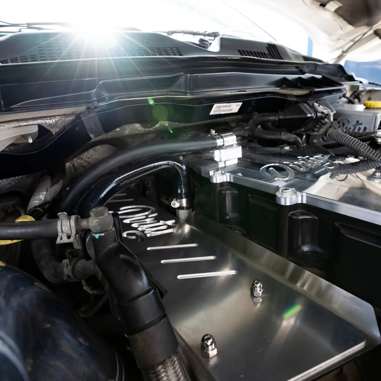 2009-2024 Cummins Exhaust Manifold Heat Shield (I67-EXH-A148)-Heat Shield-Dirty Diesel Customs-Dirty Diesel Customs