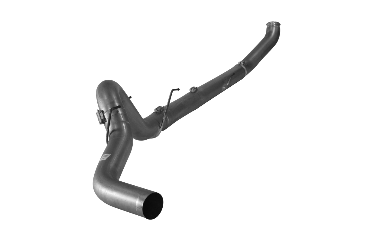 2010-2012 Cummins 4" Turbo Back Race Exhaust System - No Muffler (411016 / 412016)-Turbo Back Exhaust System-Mel's Manufacturing-411016-Dirty Diesel Customs