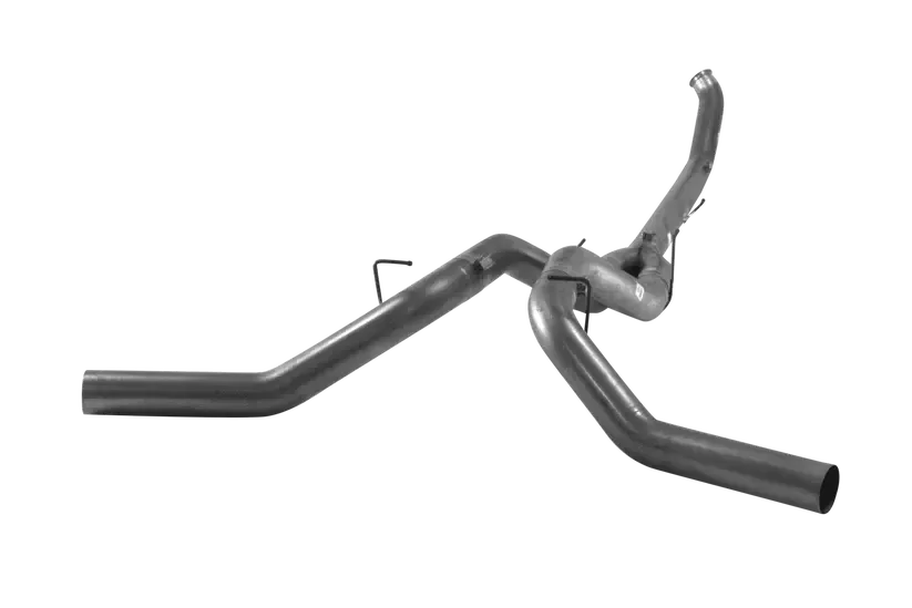 2010-2012 Cummins 5" Turboback Dual Exhaust - No Muffler (511012)-Turbo Back Exhaust System-Mel's Manufacturing-Dirty Diesel Customs