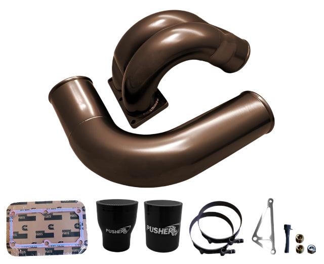 2010-2012 Cummins Pusher 3.5" Mega Intake System (PRC1012MKT)-Intake Manifold-Pusher-PRC1012MKT_Z-Dirty Diesel Customs