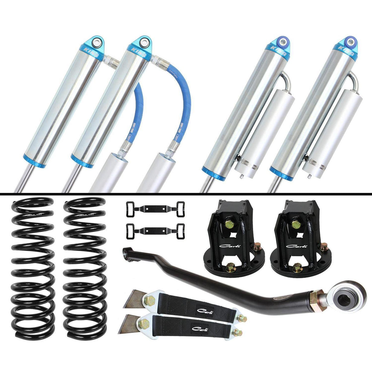 2010-2013 Cummins Dominator 3” Lift Kit (CS-DD30-10-D)-Lift Kit-Carli Suspension-Dirty Diesel Customs