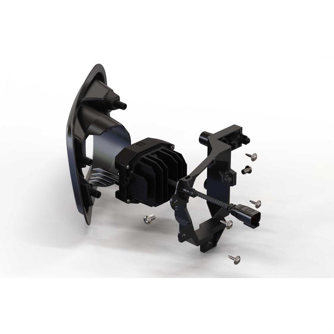 2010-2018 Cummins 4Banger Fog Light Brackets (BAF017)-Fog Lights-Morimoto-Dirty Diesel Customs