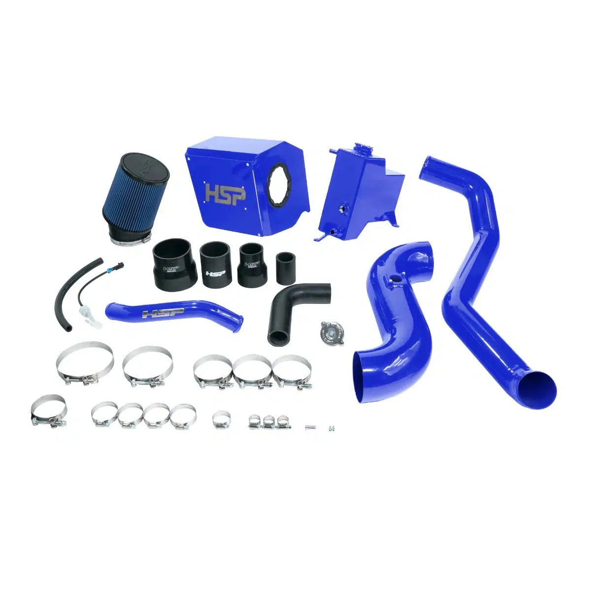 2011-2012 Deluxe No Bridge / Cold Side Bundle Kit (HSP-D-594-1-HSP)-Intake Kit-HSP Diesel-Dirty Diesel Customs