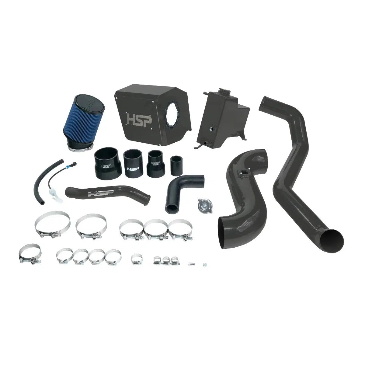 2011-2012 Deluxe No Bridge / Cold Side Bundle Kit (HSP-D-594-1-HSP)-Intake Kit-HSP Diesel-Dirty Diesel Customs