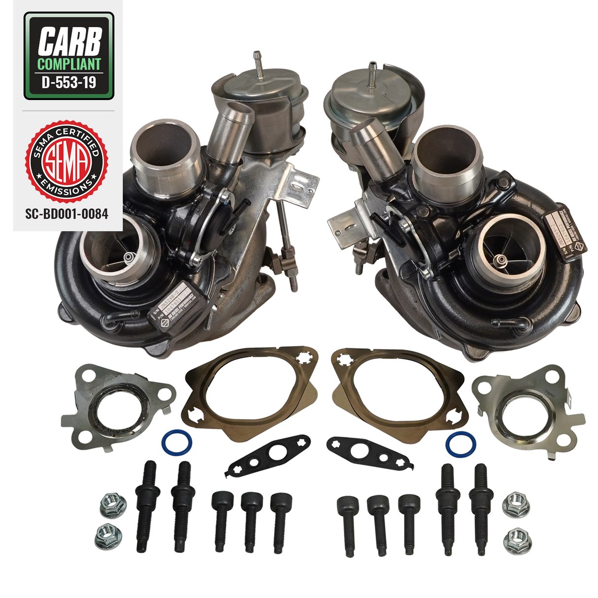 2011-2012 F150 3.5L EcoBoost Screamer Turbochargers (1047620)-Stock Turbocharger-BD Diesel-Dirty Diesel Customs