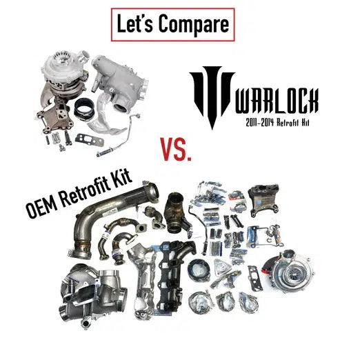 2011-2014 Powerstroke KC Warlock Retrofit Turbo Kit (3022XX)-Turbo Kit-KC Turbos-Dirty Diesel Customs