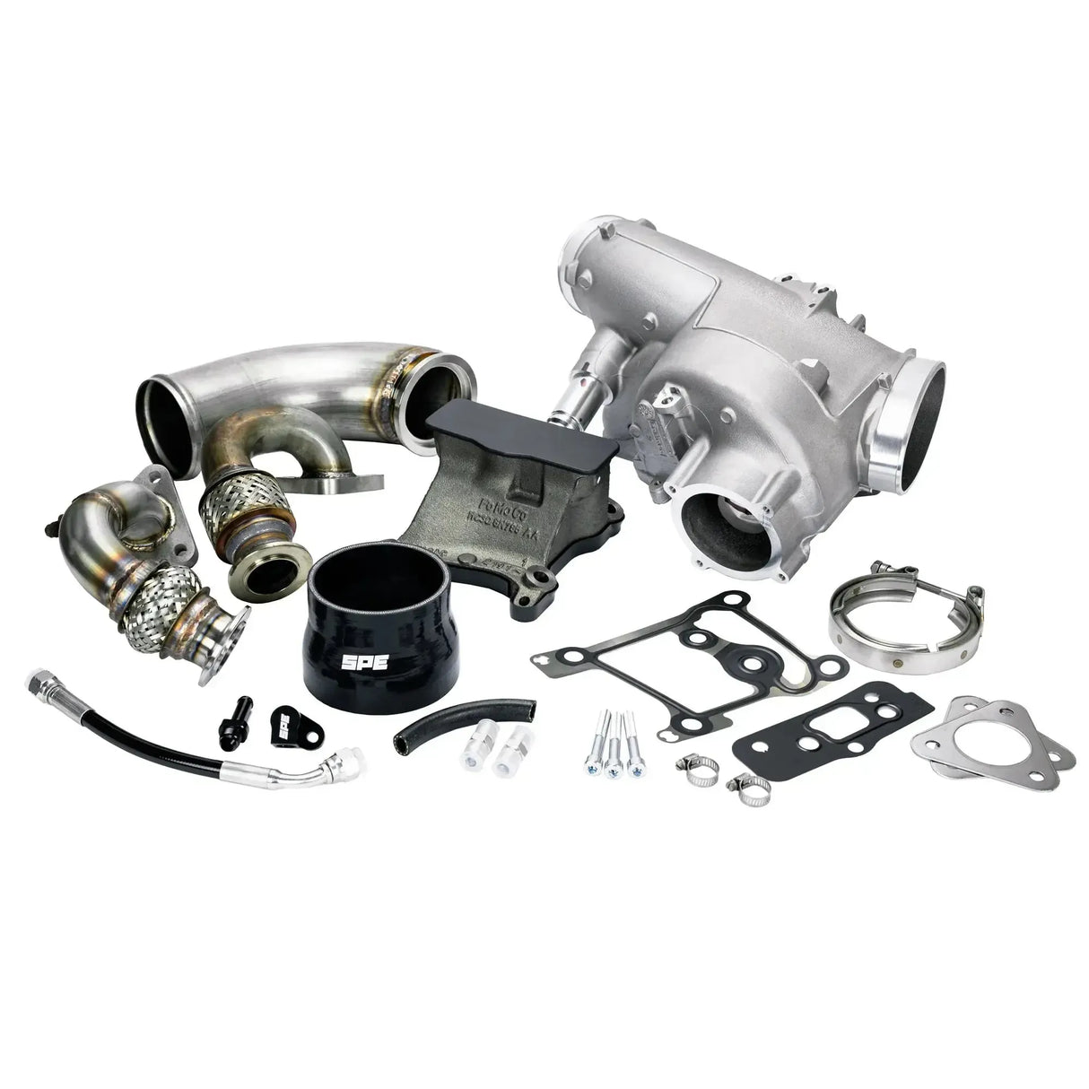 2011-2014 Powerstroke Retrofit Turbocharger Install Kit (SPE-S100133)-Turbo Install Kit-SPE Motorsport-Dirty Diesel Customs