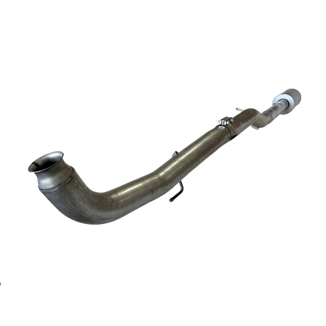 2011-2015 Duramax 4" Cat & DPF Delete w/ Muffler (431029)-Delete Pipe-Mel's Manufacturing-Dirty Diesel Customs