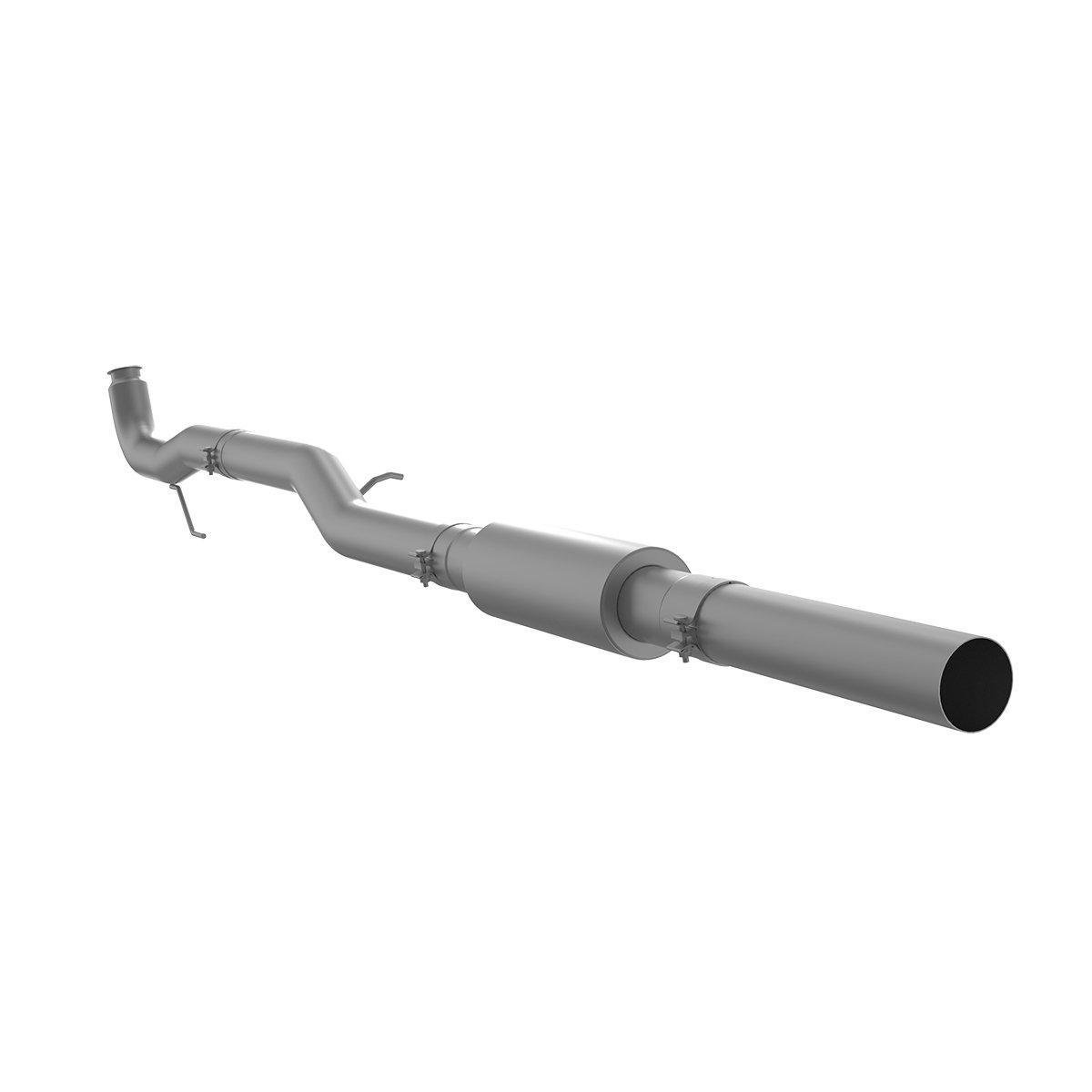 2011-2015 Duramax 4" Installer Series Race Pipe w/ Muffler (CGMAL432)-Delete Pipe-P1 Performance Products-CGMAL432-Dirty Diesel Customs