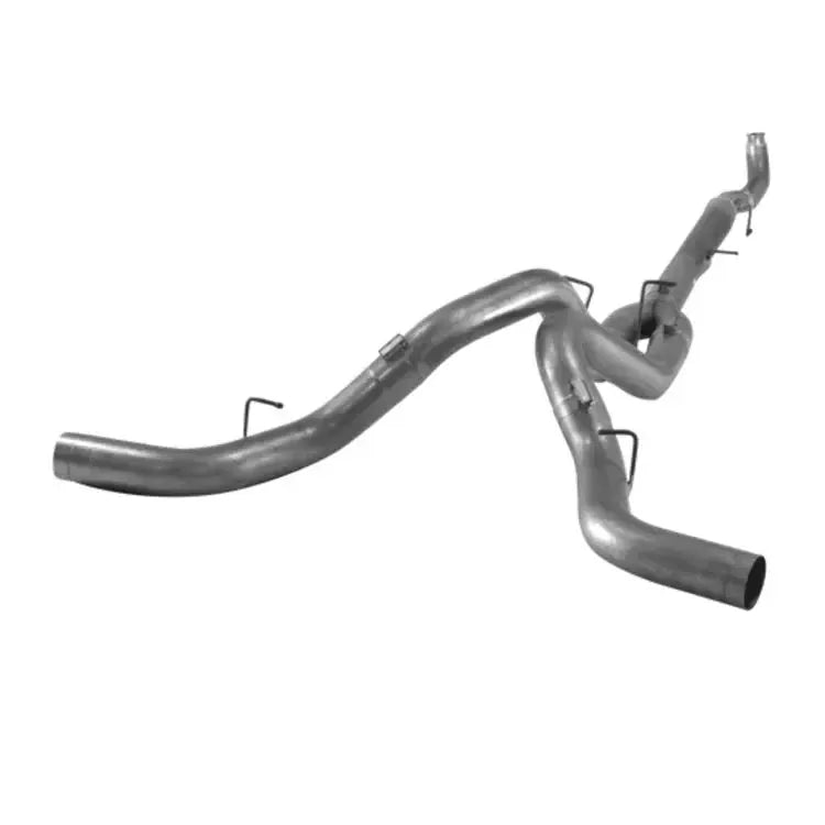 2011-2015 Duramax 5" Downpipe Back Dual Exhaust - No Muffler (531013)-Downpipe Back Exhaust System-Mel's Manufacturing-Dirty Diesel Customs