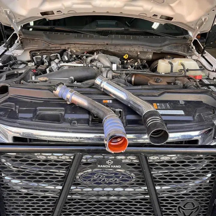 2011-2015 Powerstroke S&B Hot Side Intercooler Pipe (83-2003)-Intercooler Piping-S&B Filters-Dirty Diesel Customs